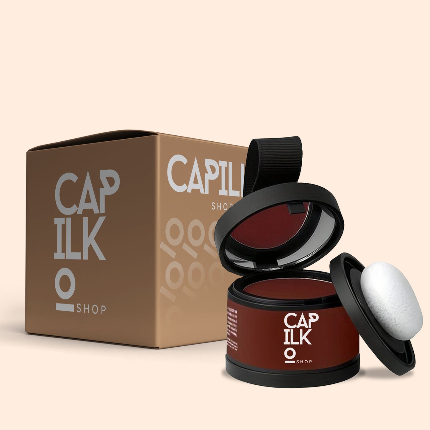 Poudre de camouflage capilaire