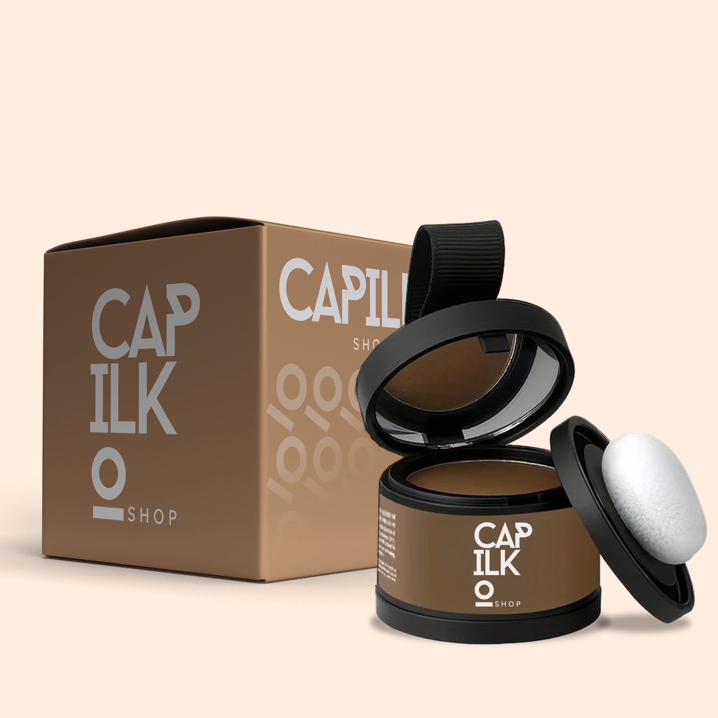 Poudre de camouflage capilaire