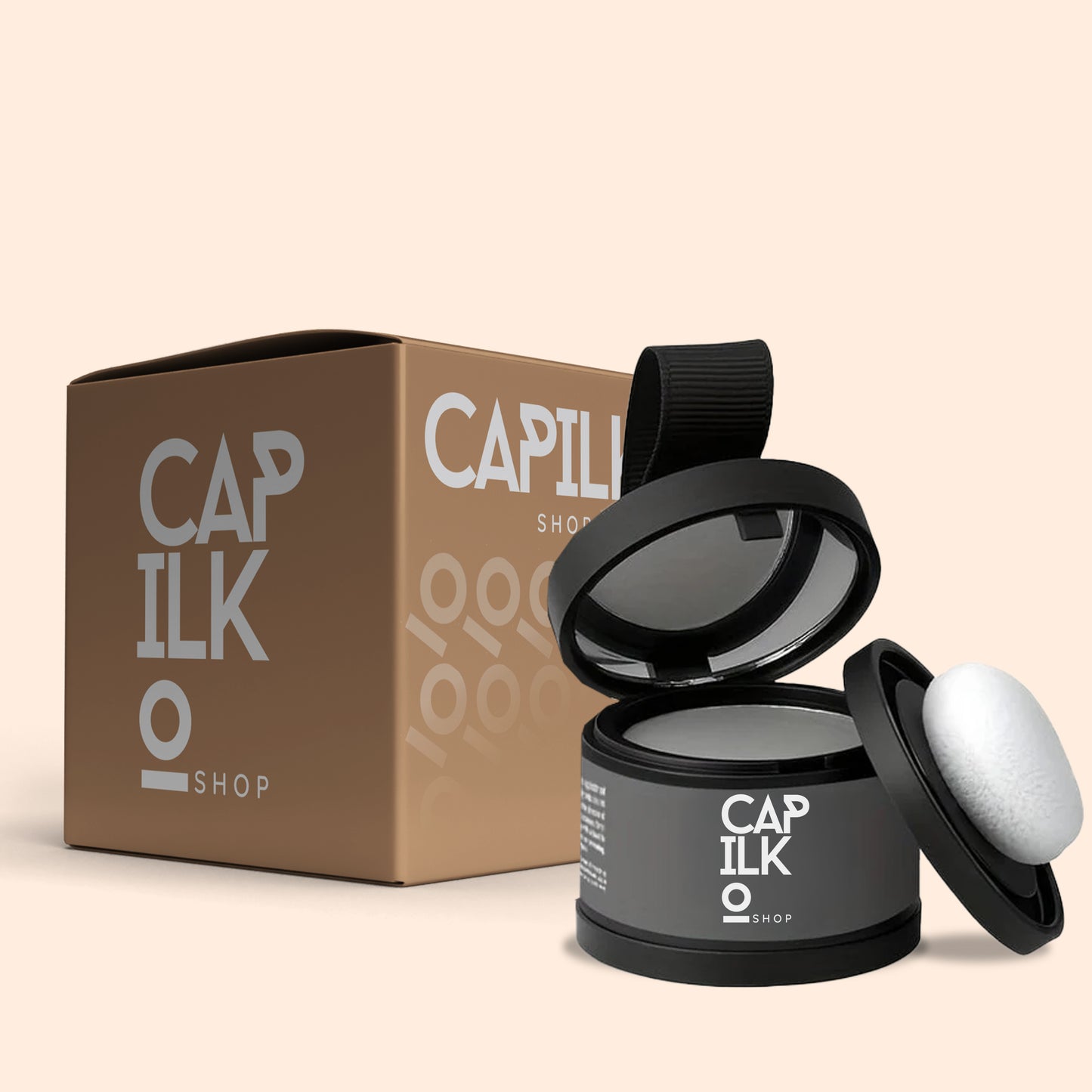 Poudre de camouflage capilaire