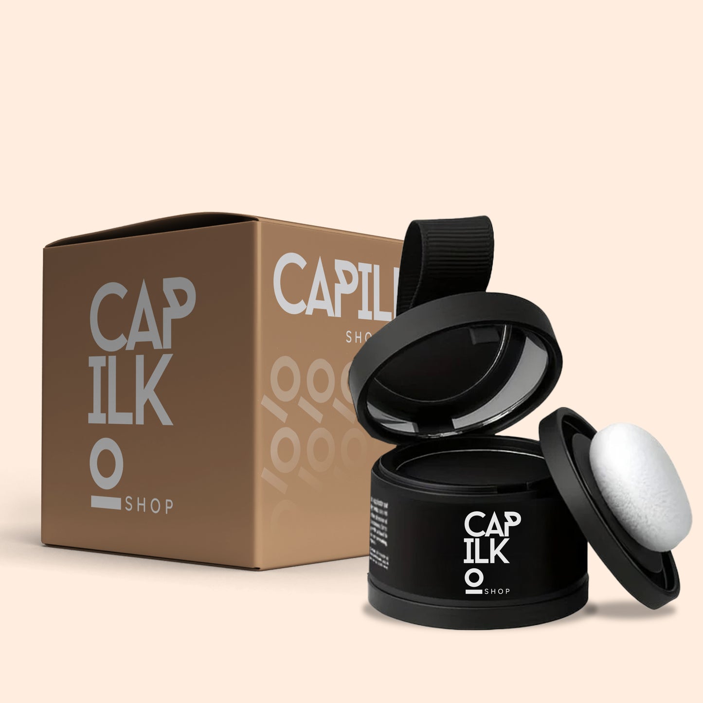 Poudre de camouflage capilaire